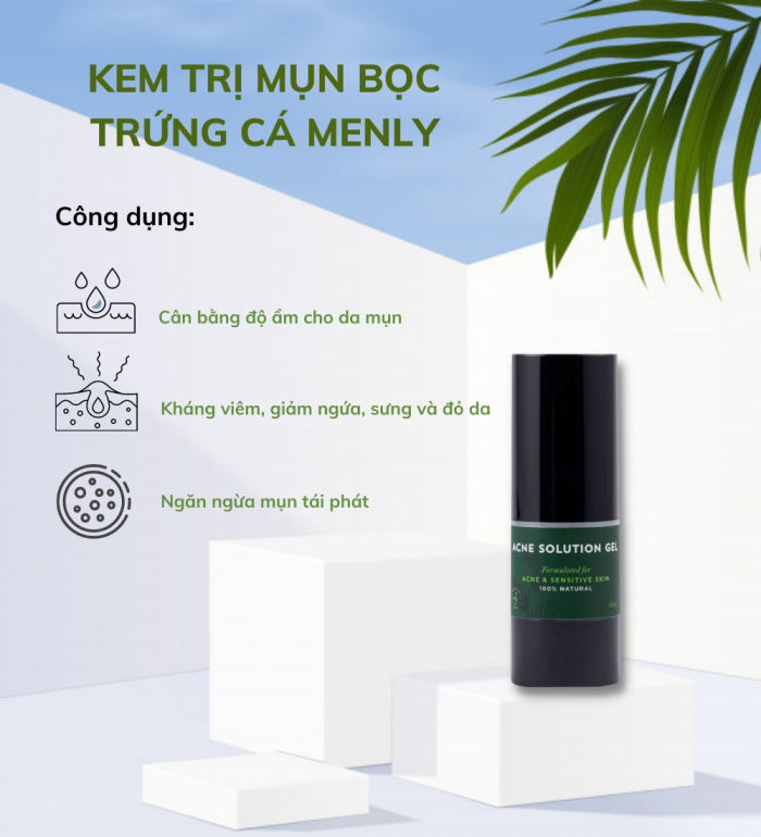 kem trị mụn cho nam menly